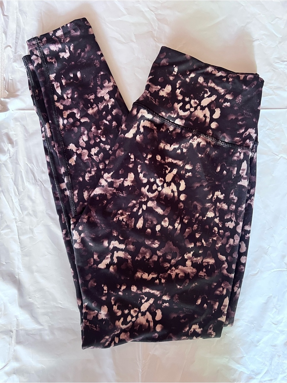 Apana set leggings and shirt High-Waist Leggings in Black and Blush size M